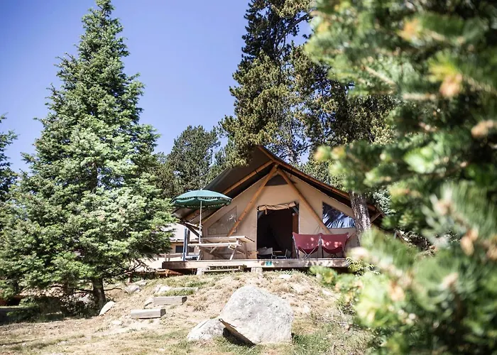 Campeggio Huttopia Romeu Font-Romeu-Odeillo-Via
